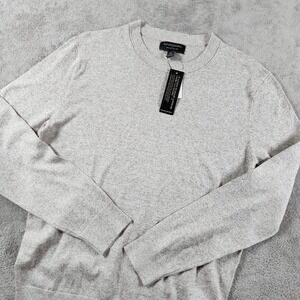 Banana Republic Premium Luxe Yarn Sweater Mens size M Medium Crewneck NWTs